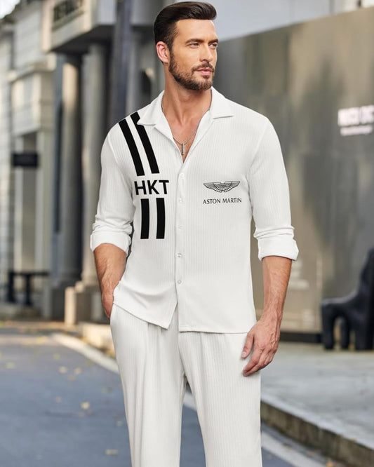 MEN'S ASTON MARTIN SHIRT(WHITE)