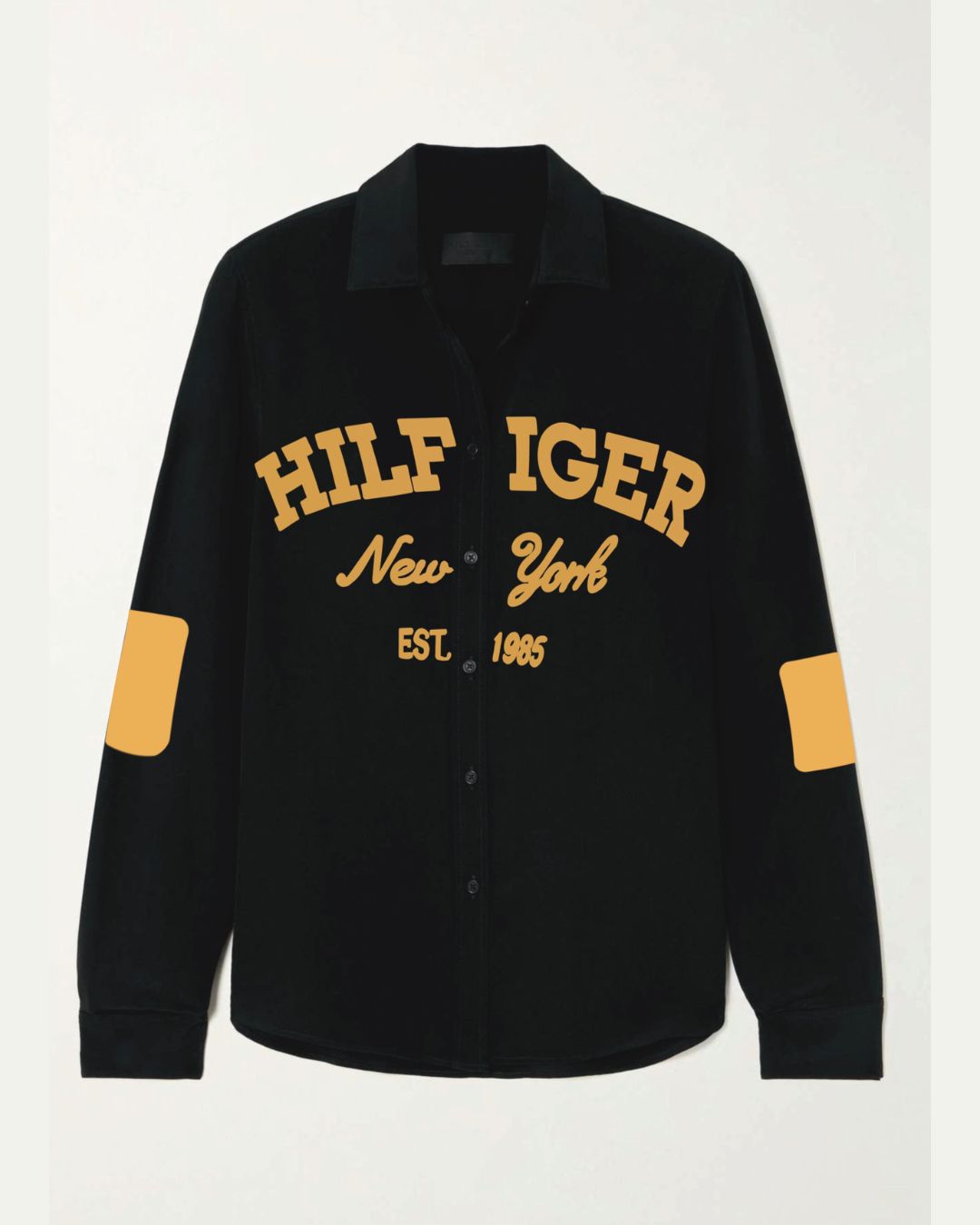 NEW YORK 1985 FULL SLEEVE BLACK SHIRT(*)