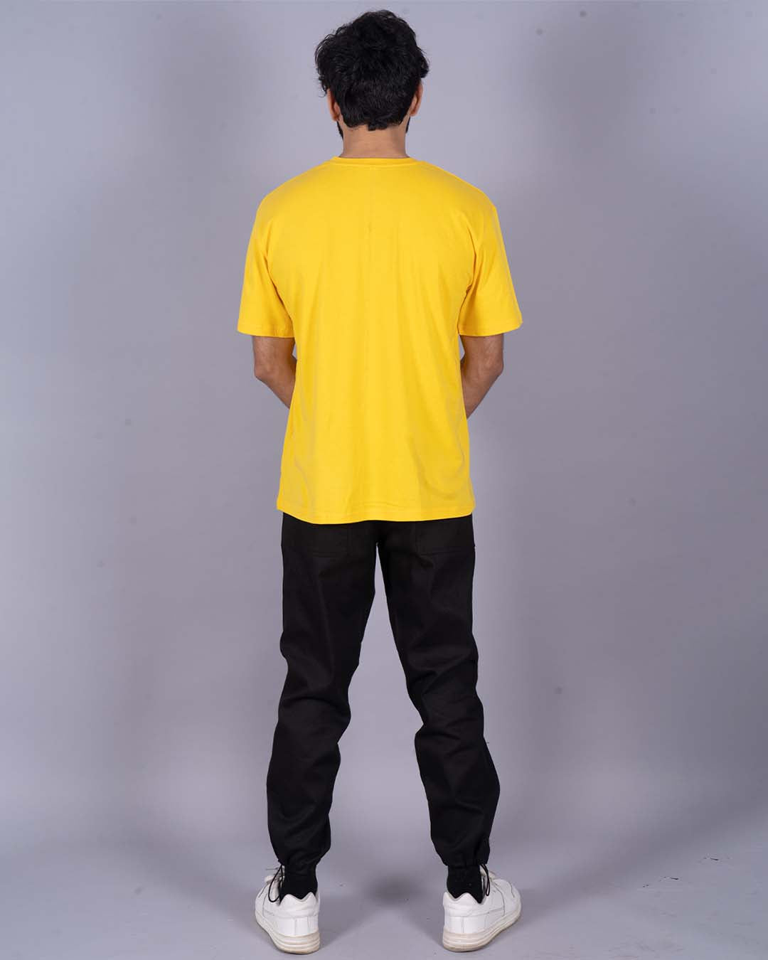 Men's Travis 1.0 Oversized Co-Ord Set - Yellow and Black