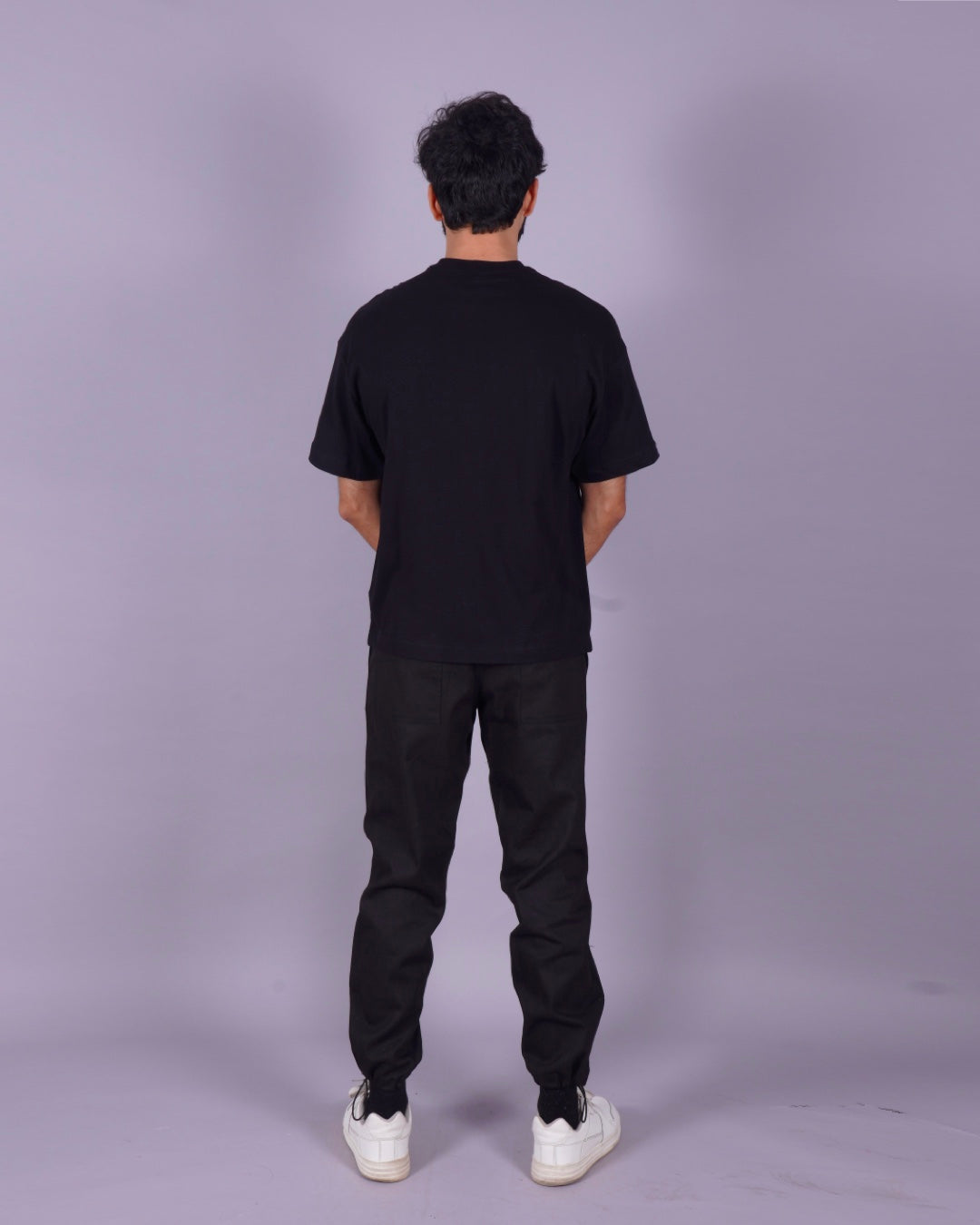 Men's Chinese Dragon Two Piece Set in Black(*)
