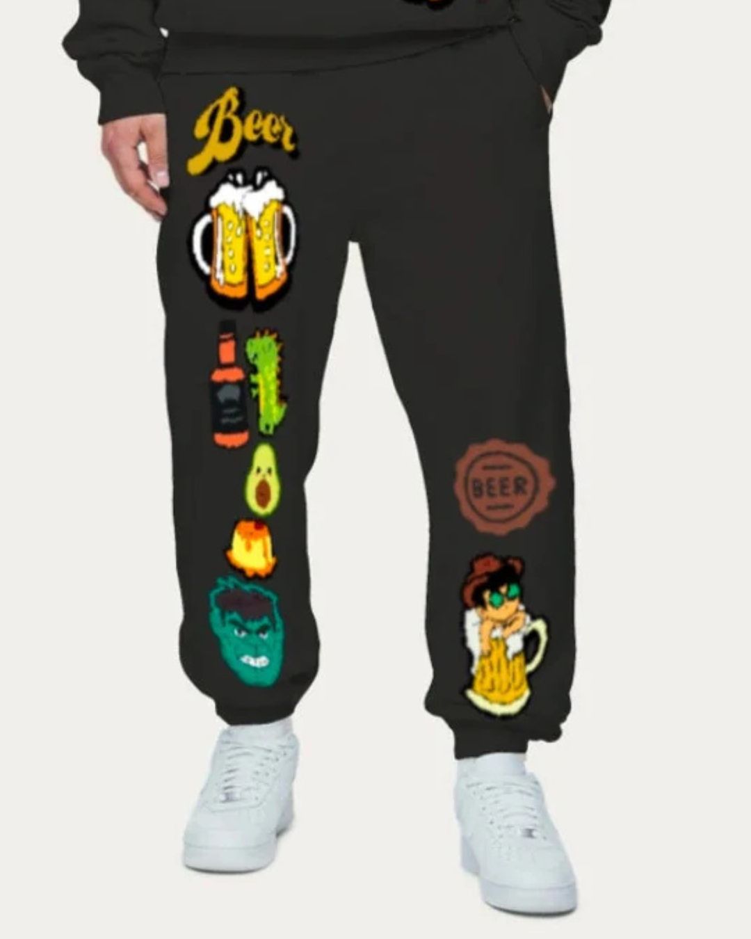 BEERFOOD BLACK PANT(*)