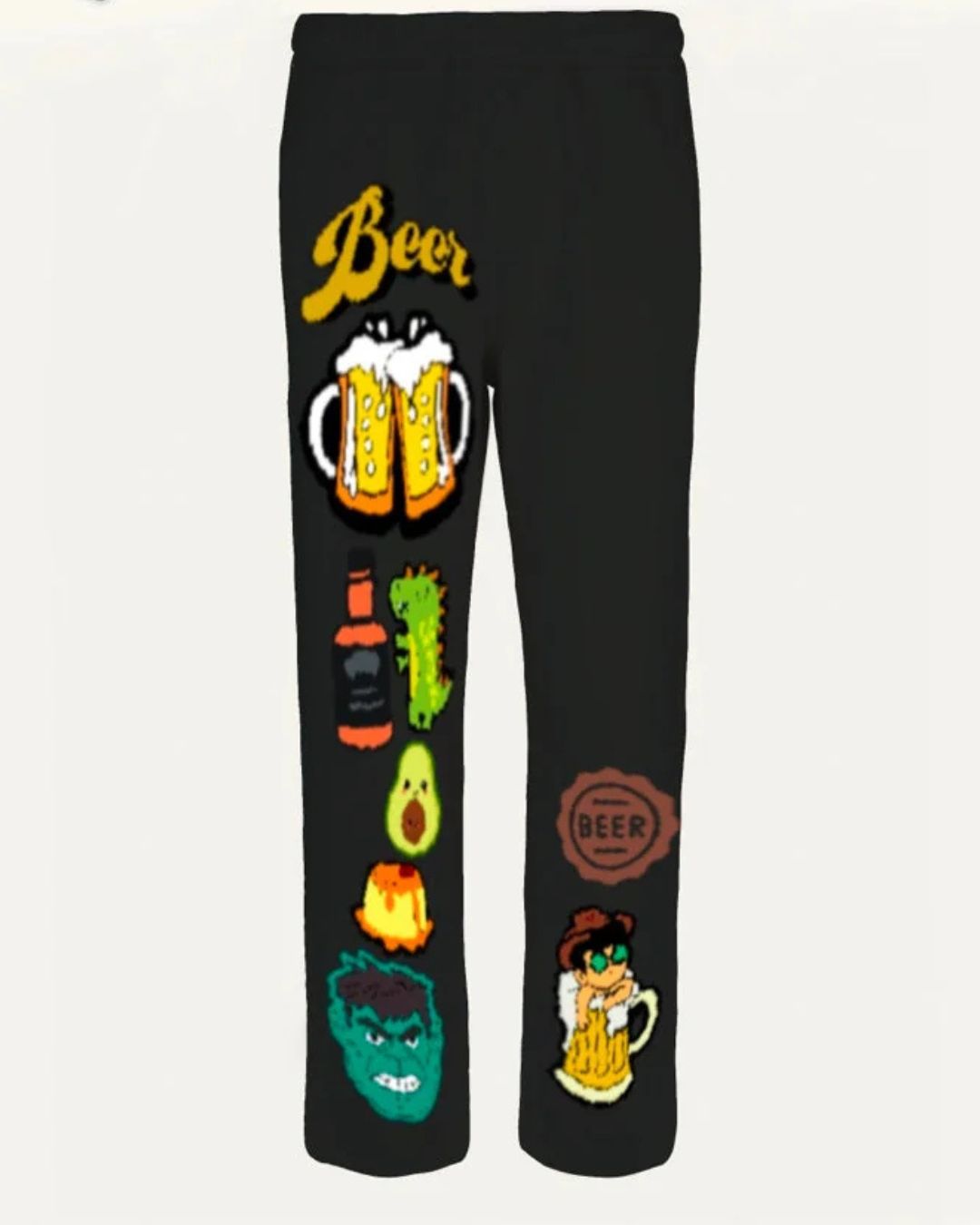 BEERFOOD BLACK PANT(*)