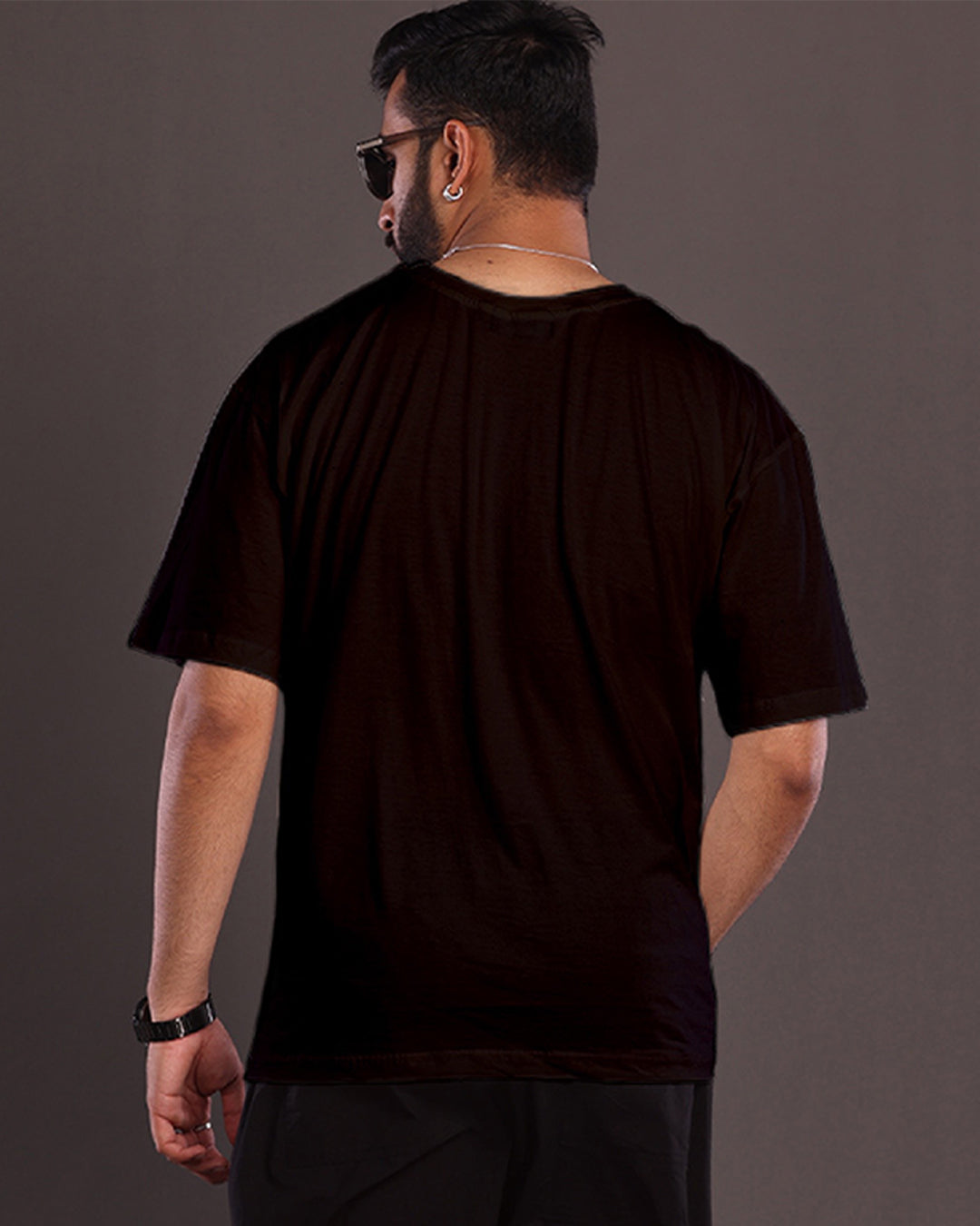 Men's Black Oversized T-Shirt - Pokemon(*)