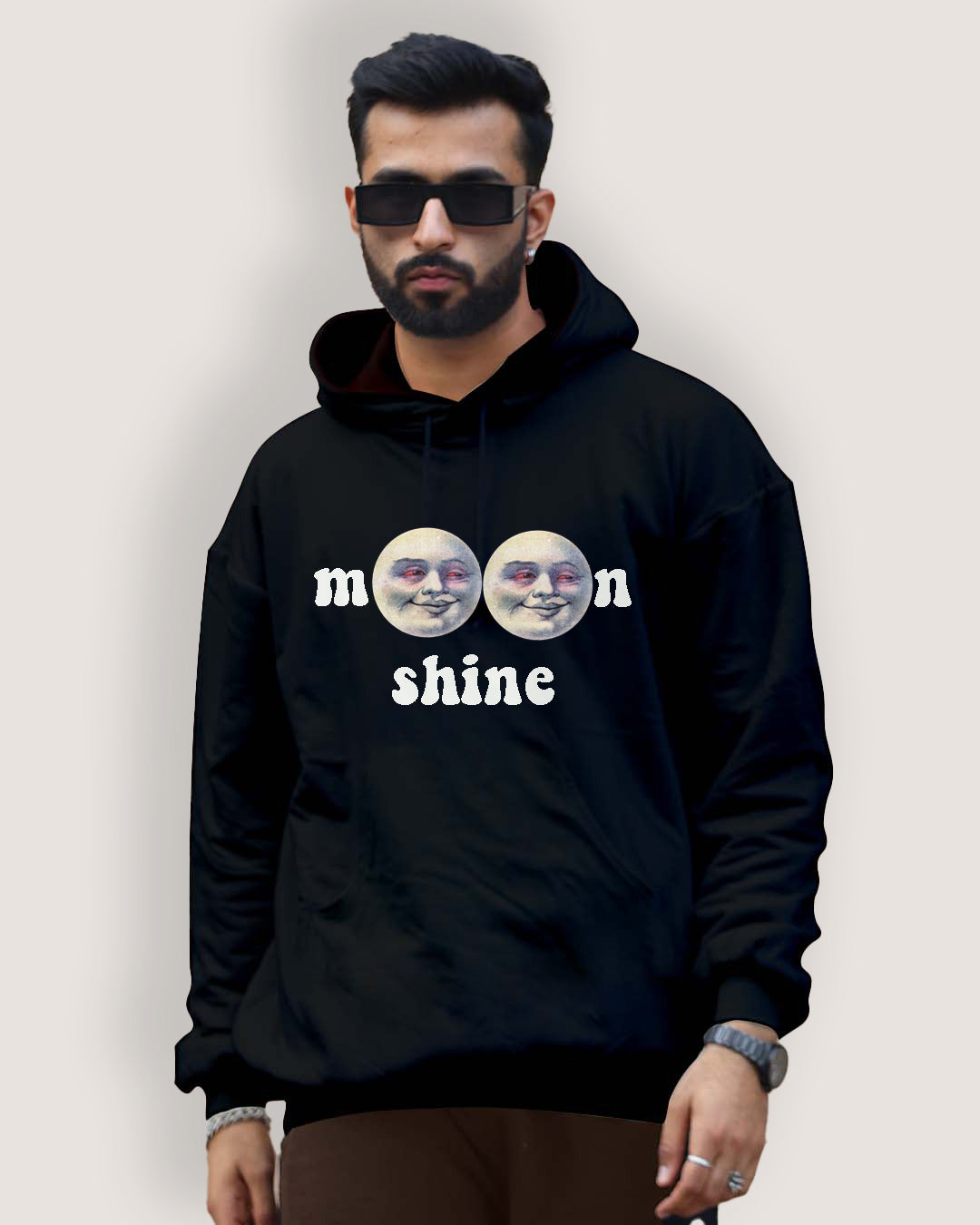 Men's Oversized Hoodie - Moonshine 2