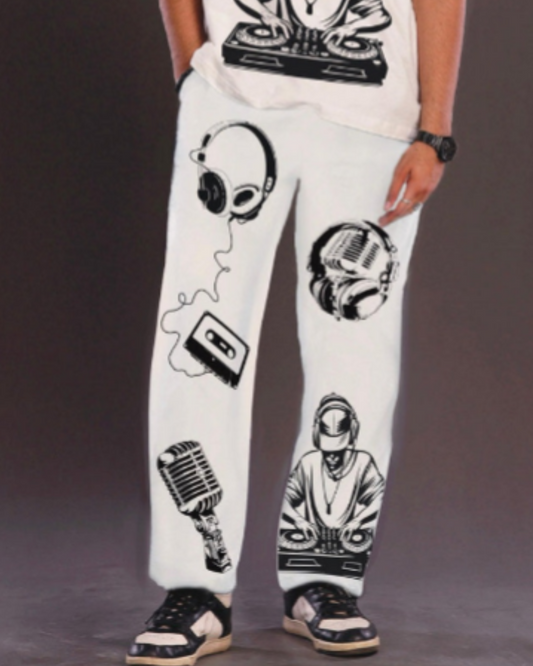 white disco pant(*)