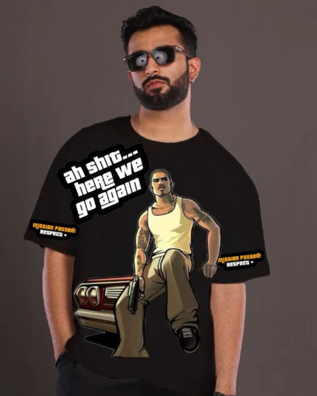 MEN'S GTA BLACK T-SHIRT(*)