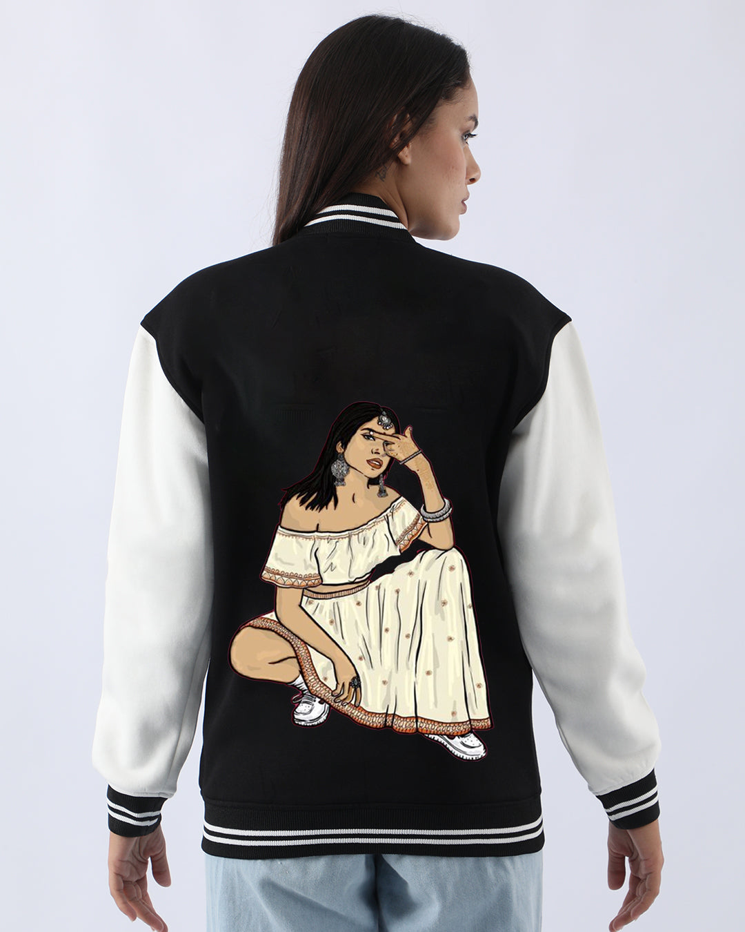 VINTAGE CLASSICS ZERO GIVEN VARSITY JACKET