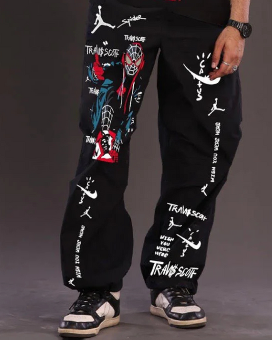 web worrier  black pant (*)